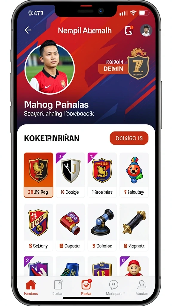 918kaya - Tampilan antarmuka yang menarik dan mudah digunakan.