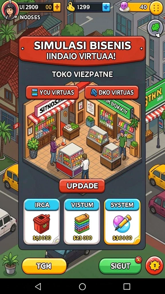 bara22 - Mode permainan yang menantang dan seru.