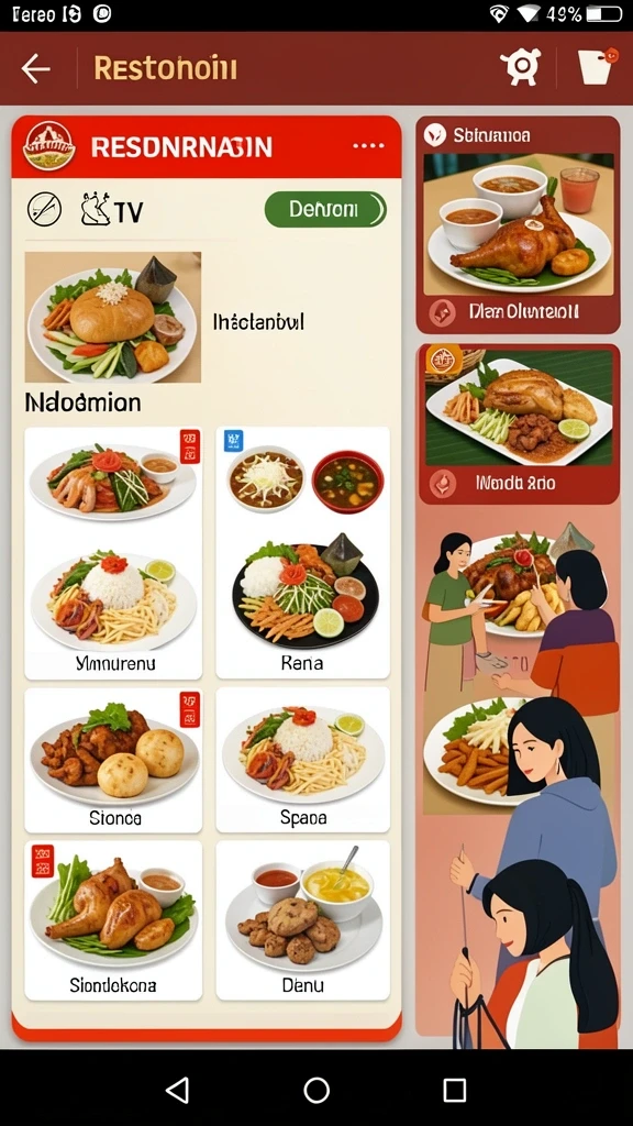 bigrich77 - Menu interaksi sosial antar pemain.