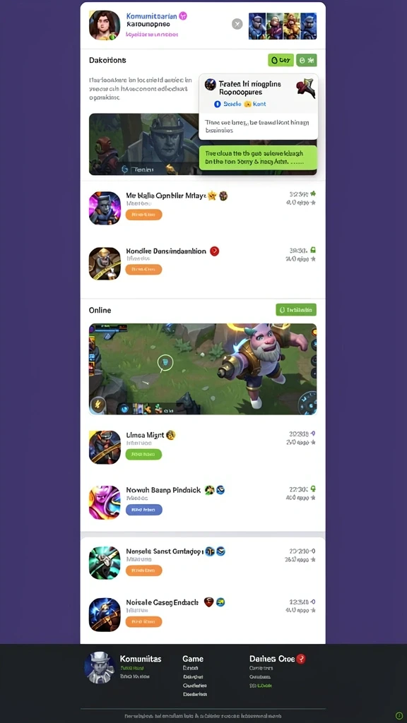 luckymino - Tampilan antarmuka yang user-friendly.
