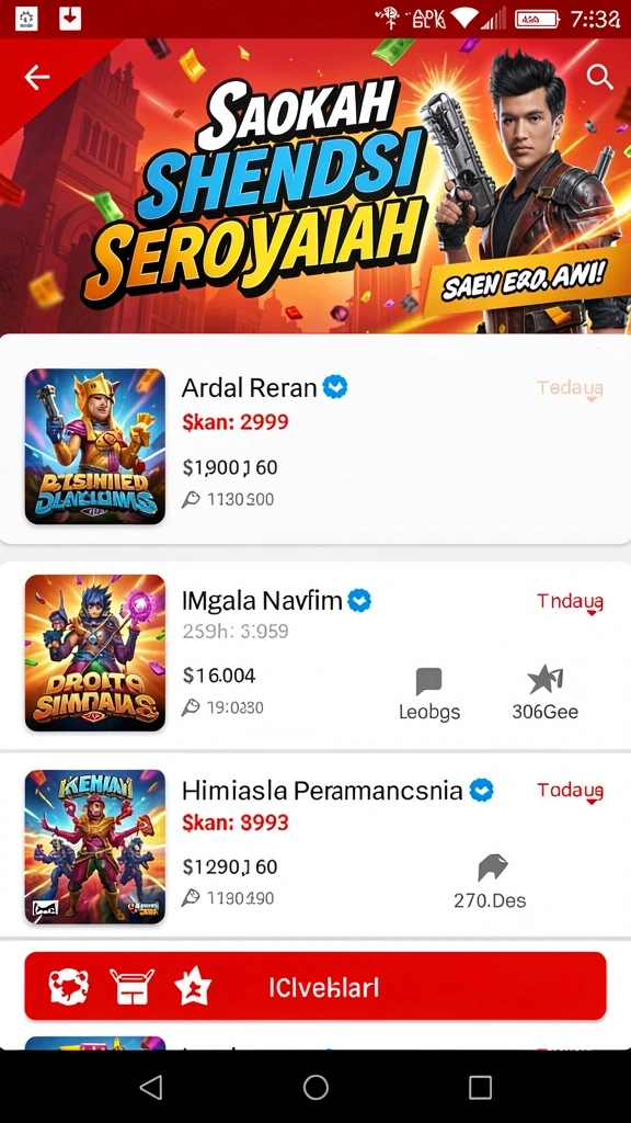 rp66 - Karakter yang dapat diupgrade dengan mudah.